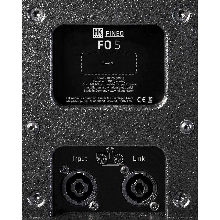 Miniatura: HK AUDIO - Fineo FO 5 Nero