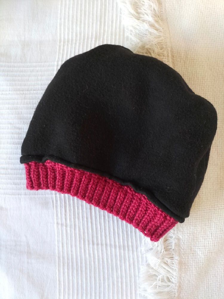 Miniature : Bonnet Granny Bordeaux