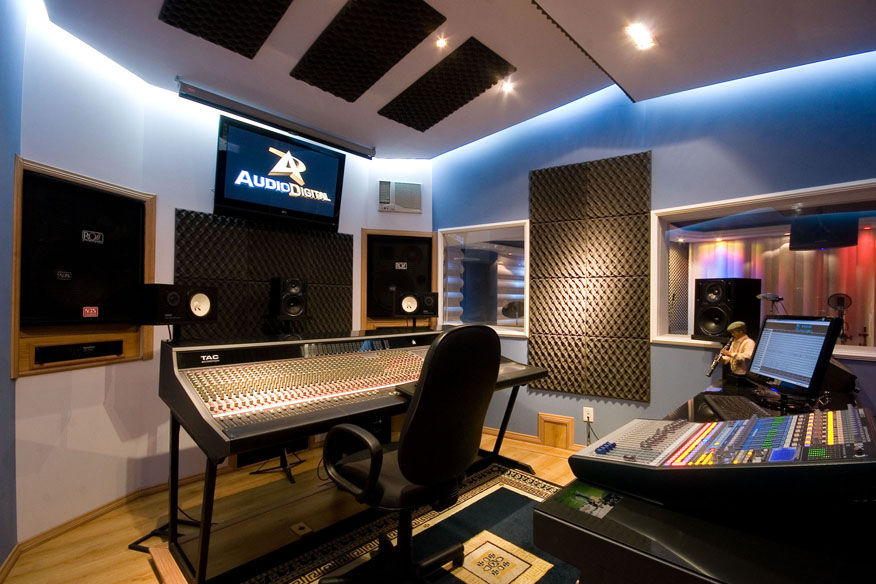 Sala para Mix e Master