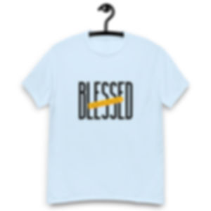 Blessed Beyond Measure Unisex classic tee - light blue