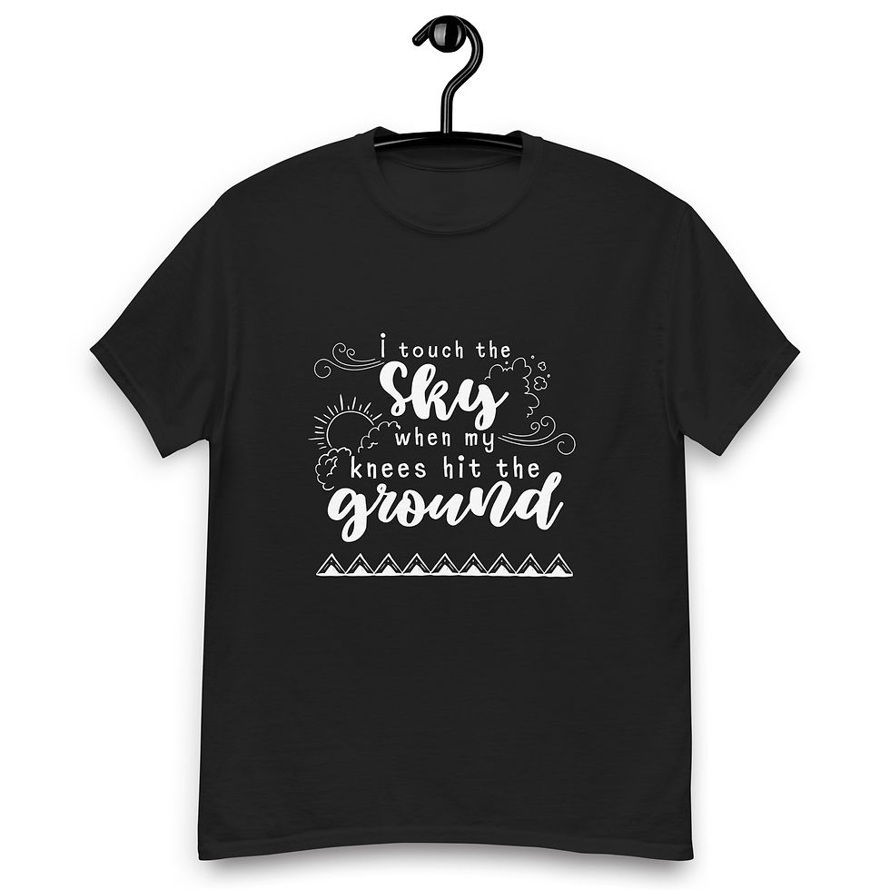 Thumbnail: I touch the sky - Unisex classic tee - Black