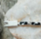 Thumbnail: Black and white link bracelet