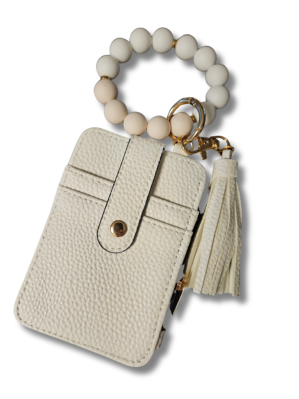 Thumbnail: Wallet Keychain with Beaded Wristlets