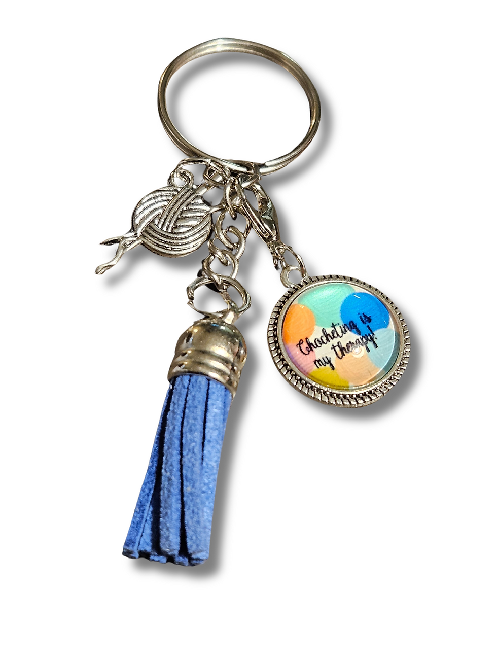 Thumbnail: Sewing, Yarn, Crocheting Charm Keychains