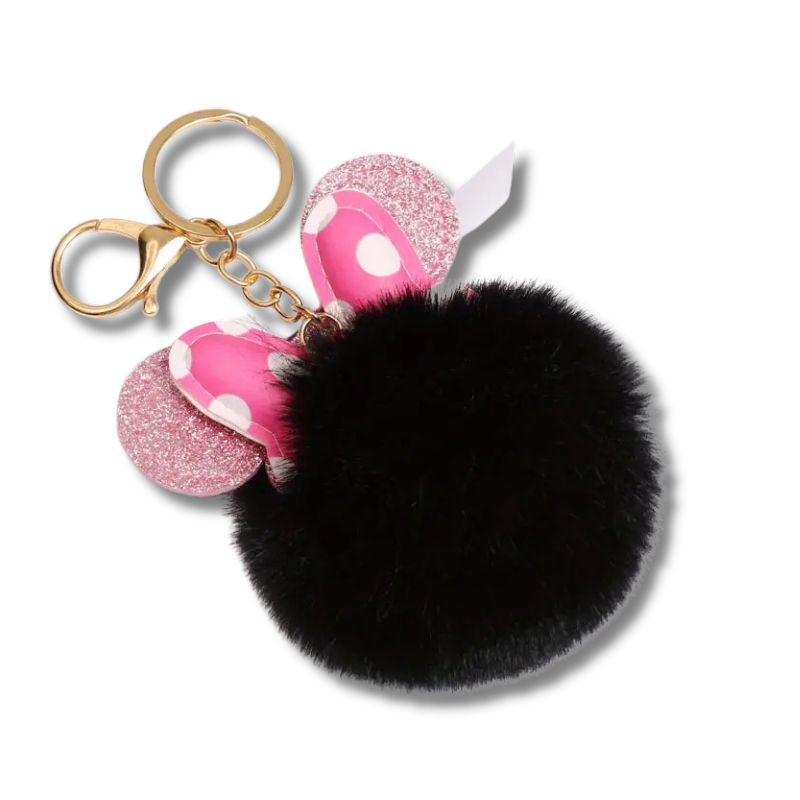 Thumbnail: Mouse Poof Ball Keychain