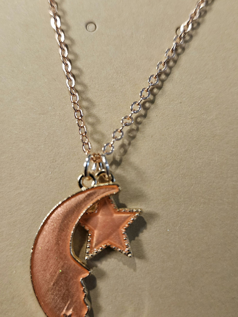 Thumbnail: Pink and Gold Moon Collection- Necklaces