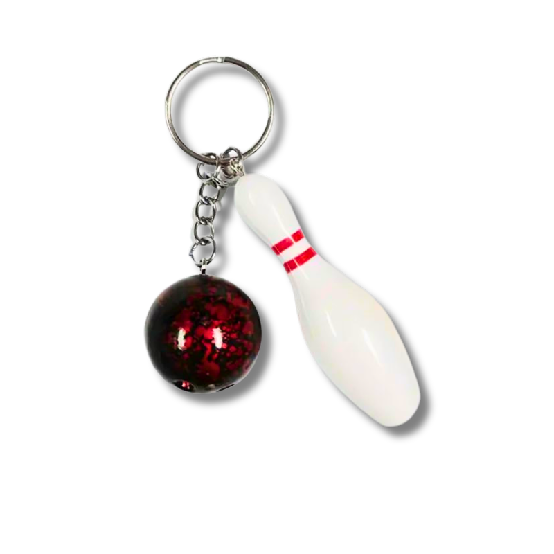 Thumbnail: Bowling Pin Keychains