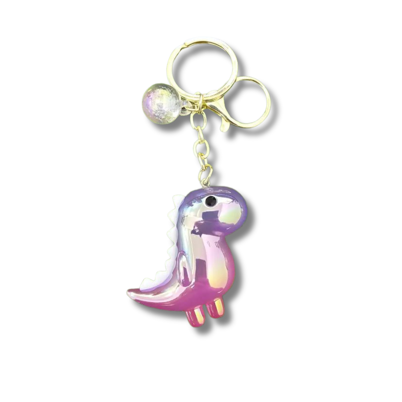 Thumbnail: Glow In The Dark Dino Keychains