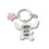 Thumbnail: Stitch Character Charm Keychains