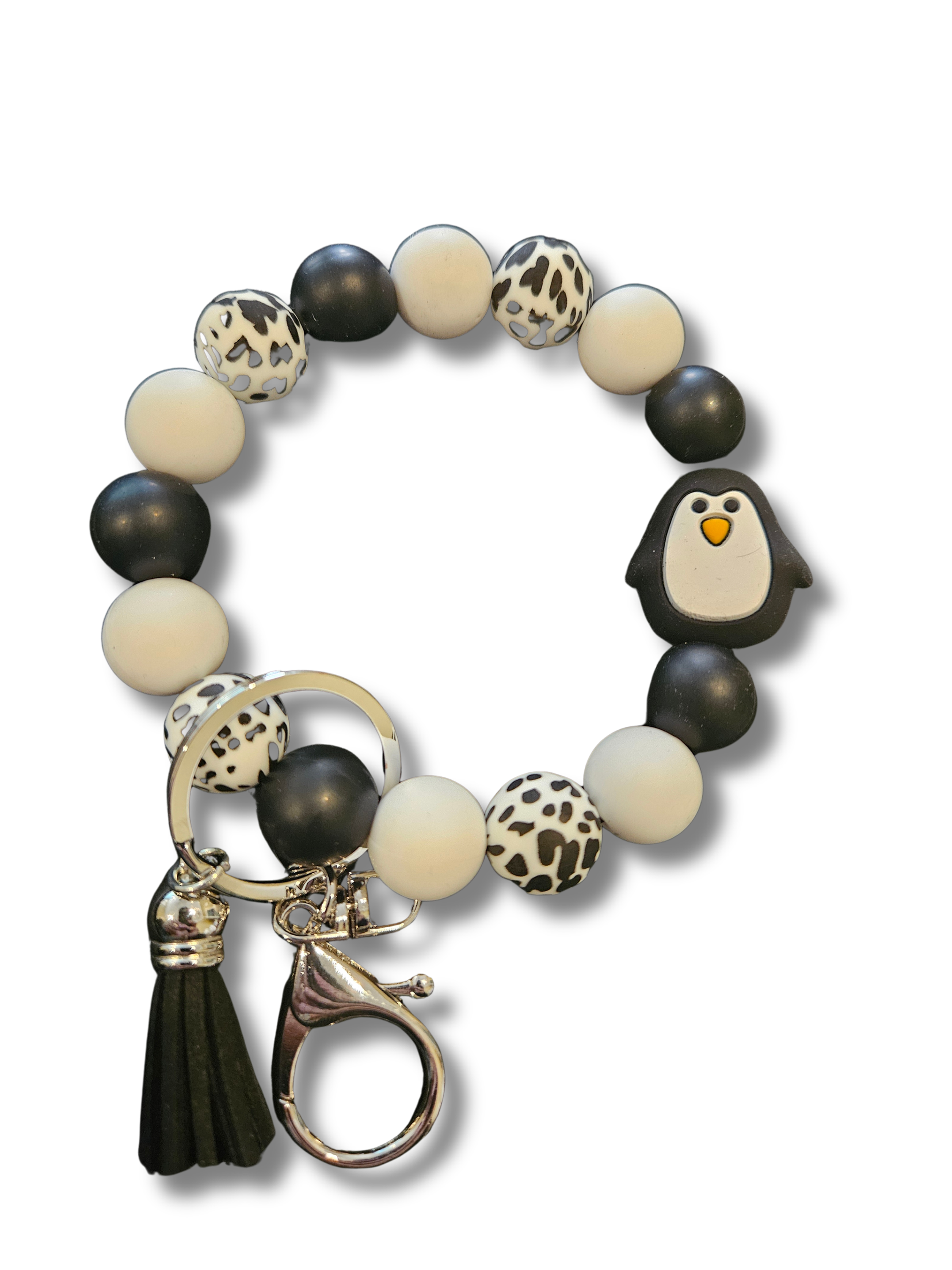 Penguin Beaded Wristlets