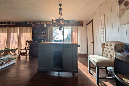 Unique Interior Carrollton Ohio Country Home on 21.7 Acres with Barn, Pond & Scenic Views