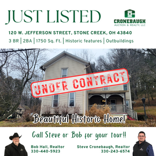 State Route 751
1880’s Home with Vintage Appeal
.94 acres with outdoor living space + outbuildings