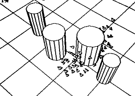 Digital Painters: Paintings As Distributed Behavior Systems
