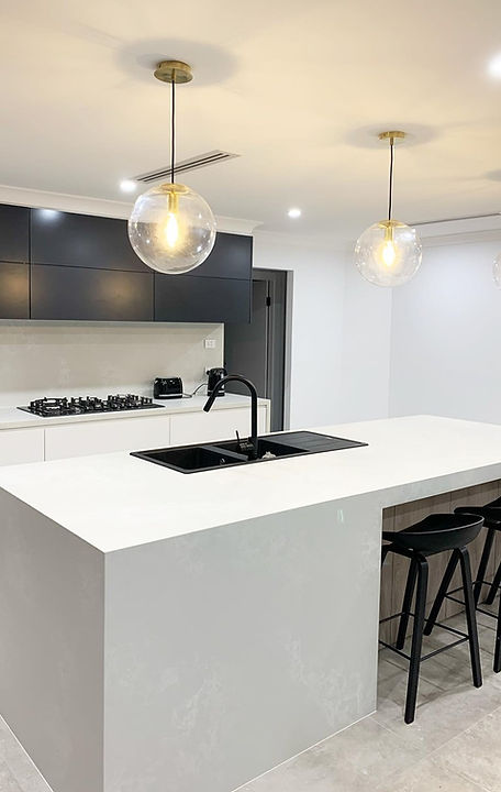 quartz and granite countertops in Independence