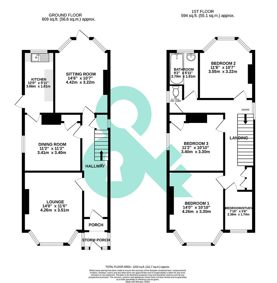 Page Estates - Shaftesbury Road - Floorplan