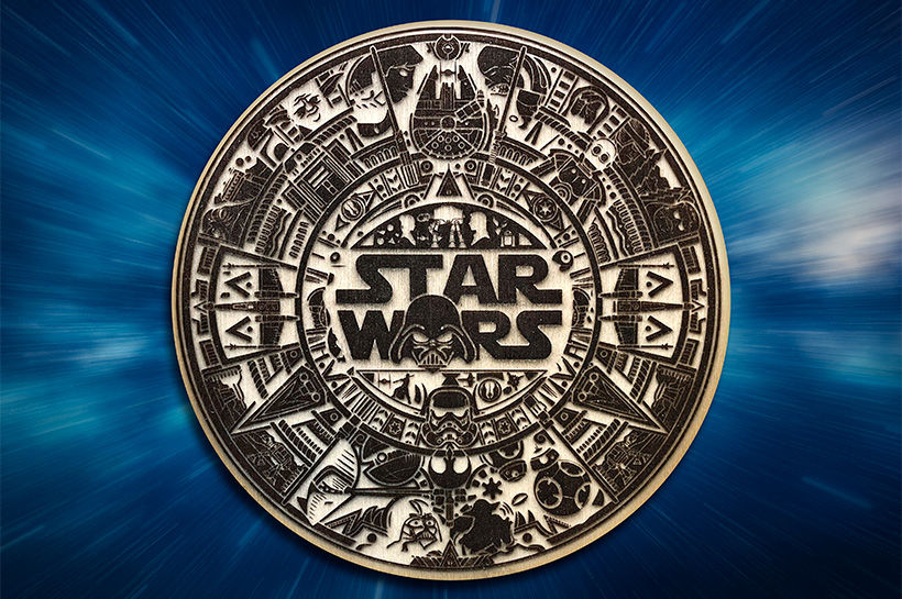 Star Wars Aztec Calendar