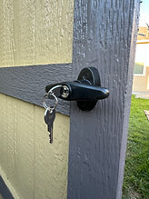 utility shed door knob