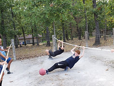 Chi Rho boys human fooseball 2022.jpg