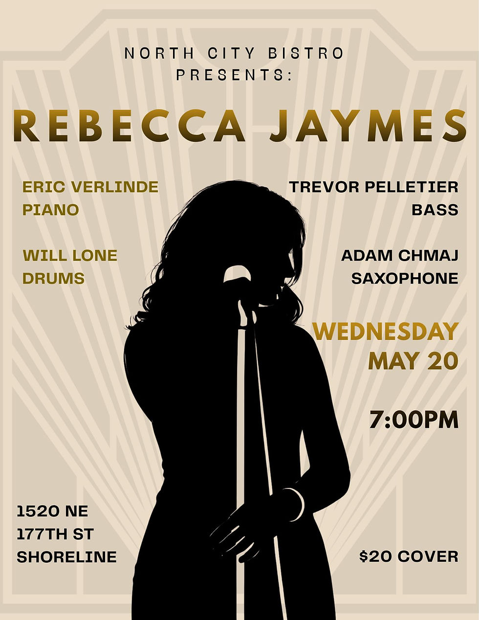 Rebecca Jaymes Quintet at North City Bistro