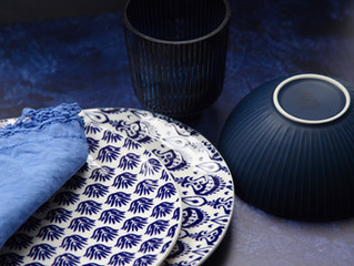Blue on blue