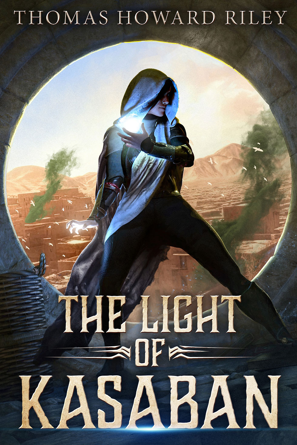 The Light Of Kasaban by Thomas Howard Riley book cover