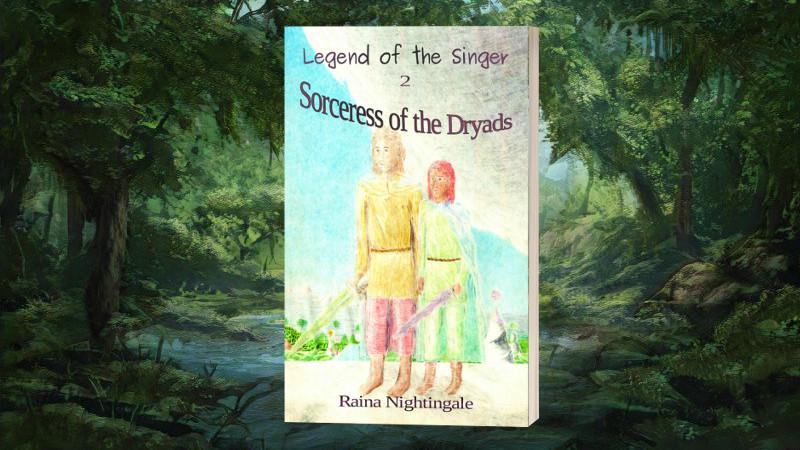 Cover Reveal of Sorceress of the Dryads