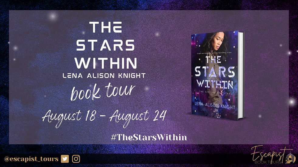 The Stars Within Book Tour Graphic