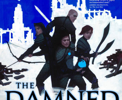 Book cover for The Damned King