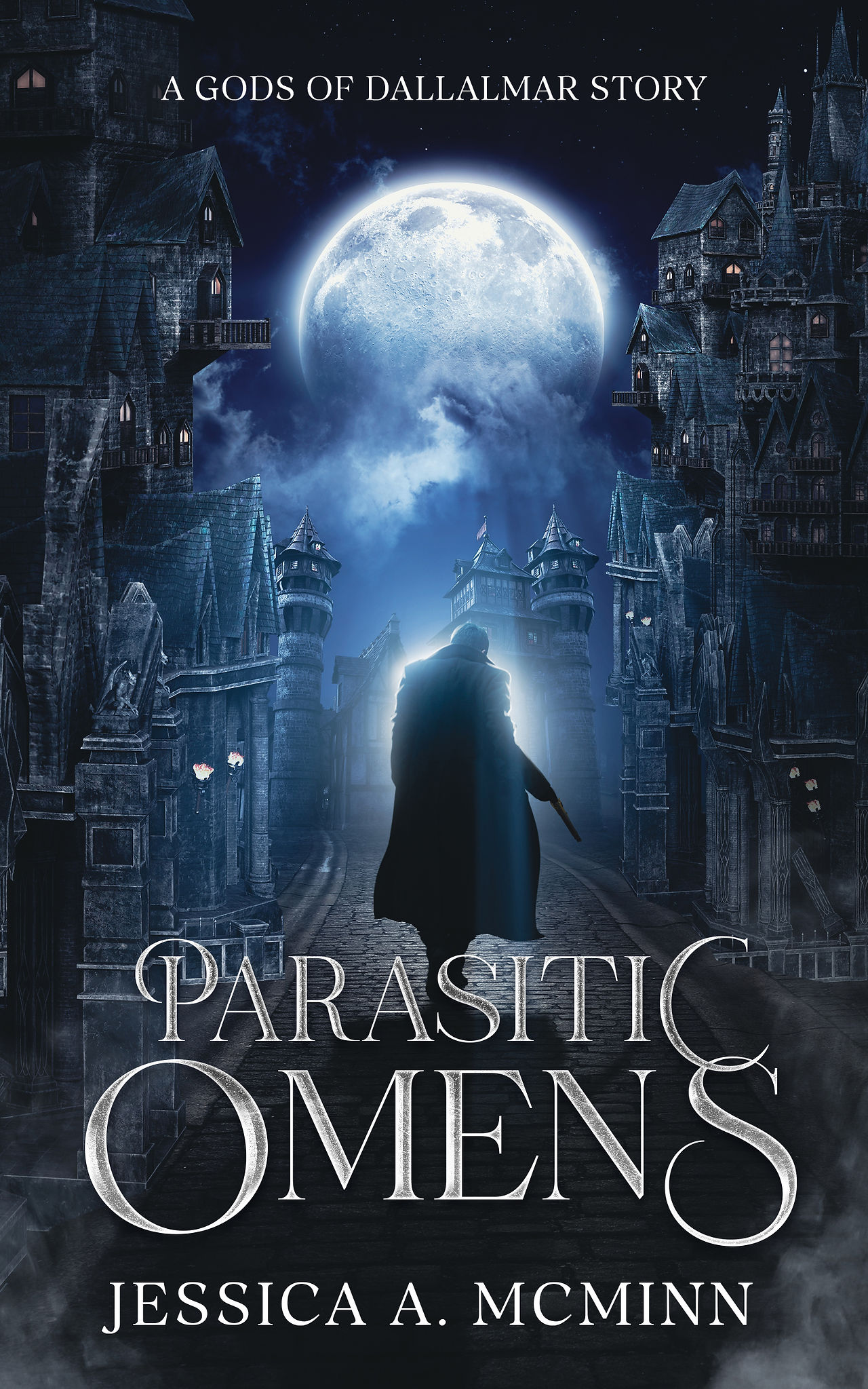  Parasitic Omens by Jessica A McMinn book cover