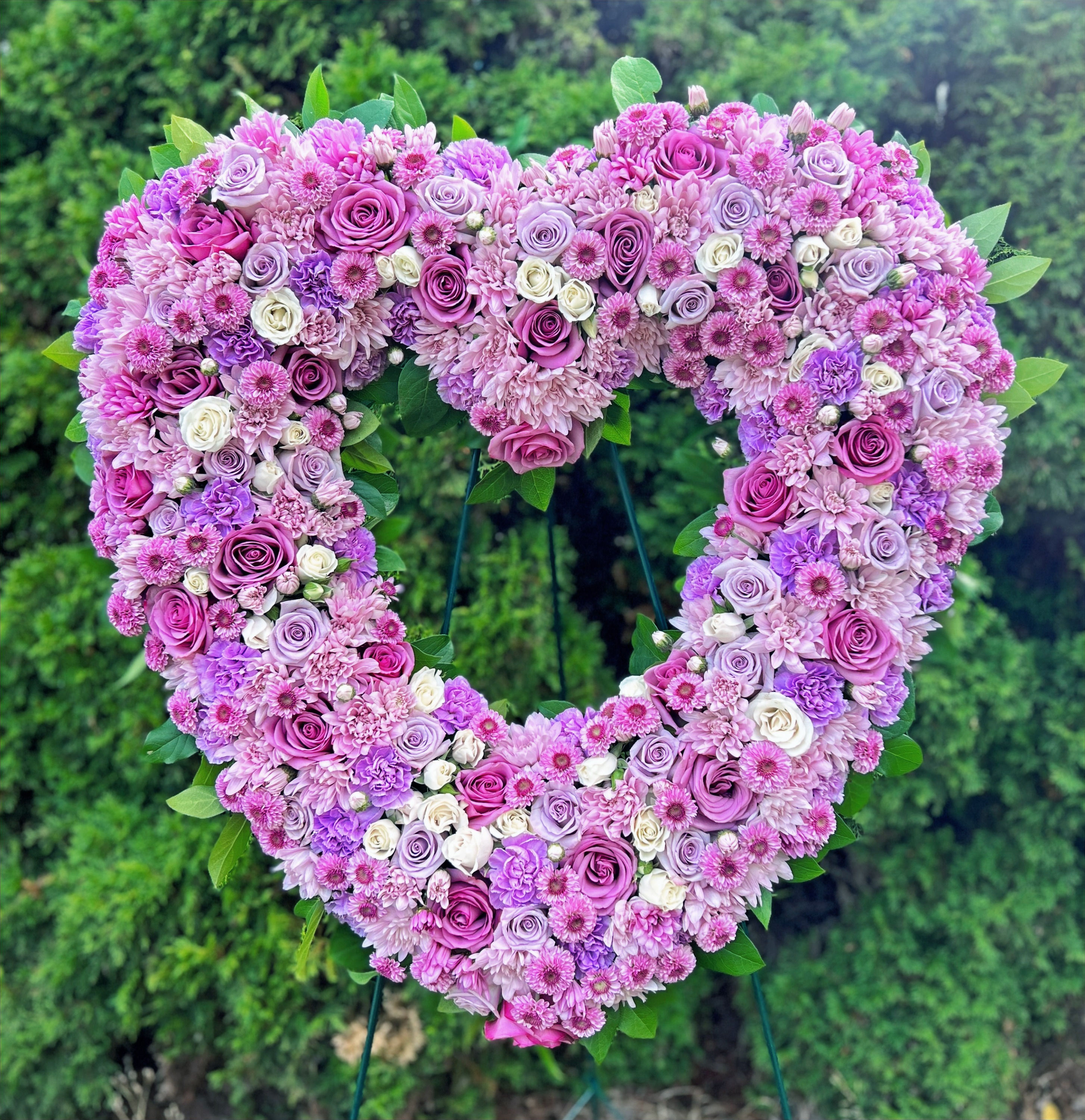 Lavender Love Open Heart