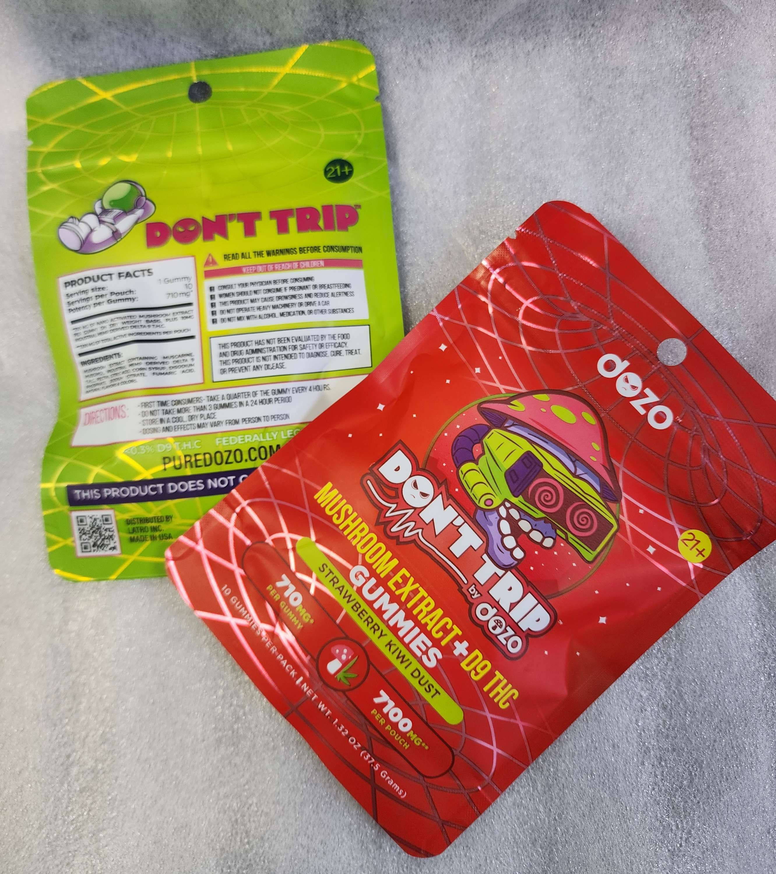 Dozo Don't Trip Mushroom +D9 Assort Flavors