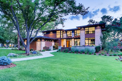 Modern Prairie exterior, custom home