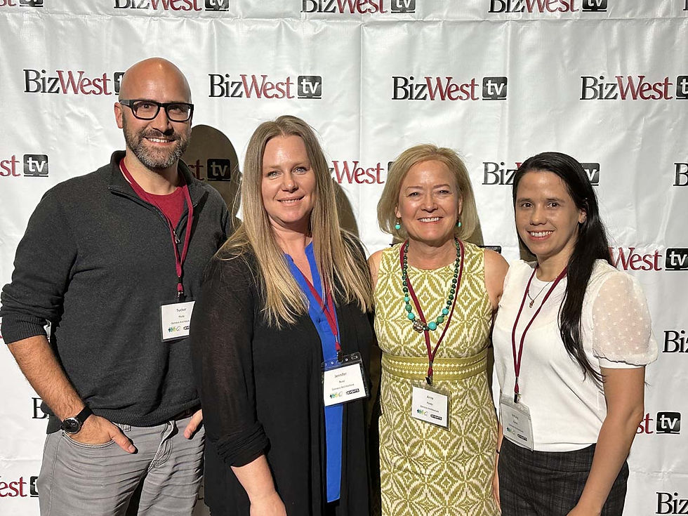 osmosis staff at bizwest event
