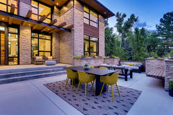 Front courtyard, Modern Prairie