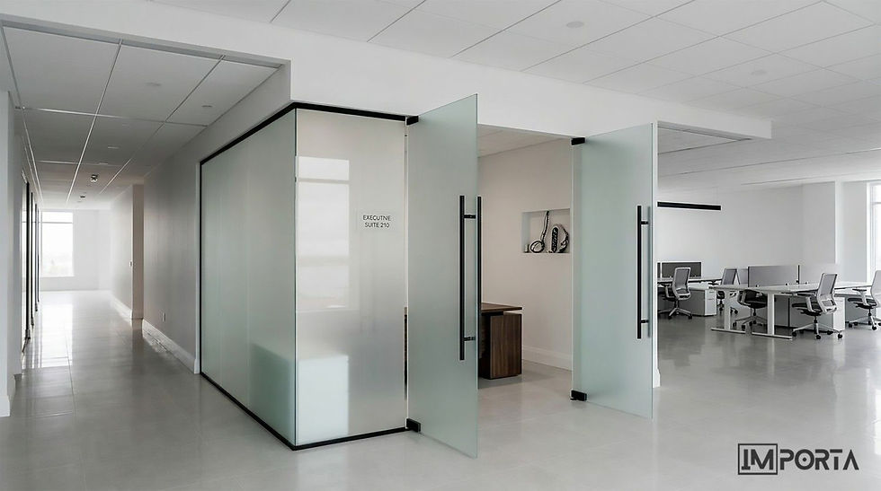 sandblasted-glass-pivot-door-12mm-dubai-importa