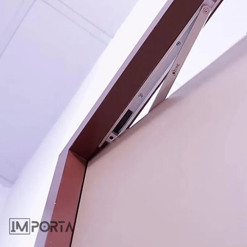hidden door closer with track arm importa