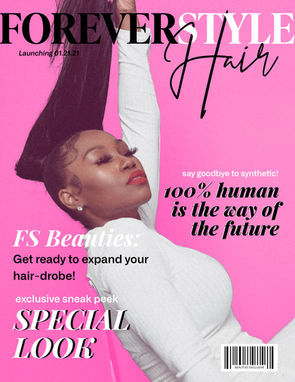 Forever Style Hair Magazine Cover
