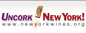 Imae of words "Uncork New York" with a cork between words.