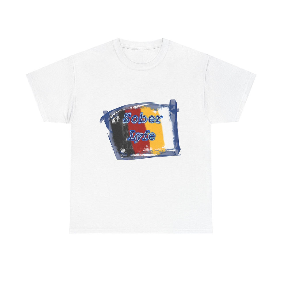 Thumbnail: S0b3r L!f3 Unisex Heavy Cotton Tee