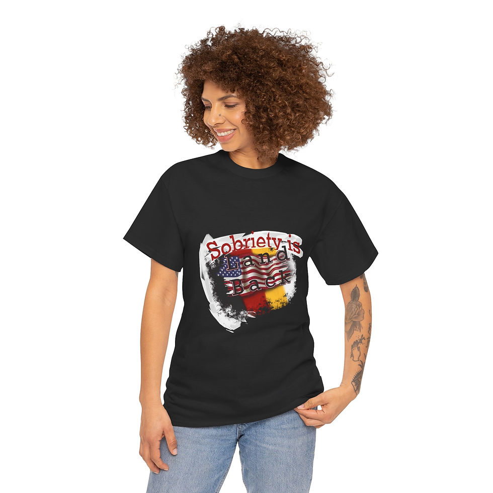 Thumbnail: S0b3r L!f3 Unisex Heavy Cotton Tee
