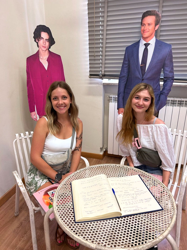 Life-sized cutouts of the guys!