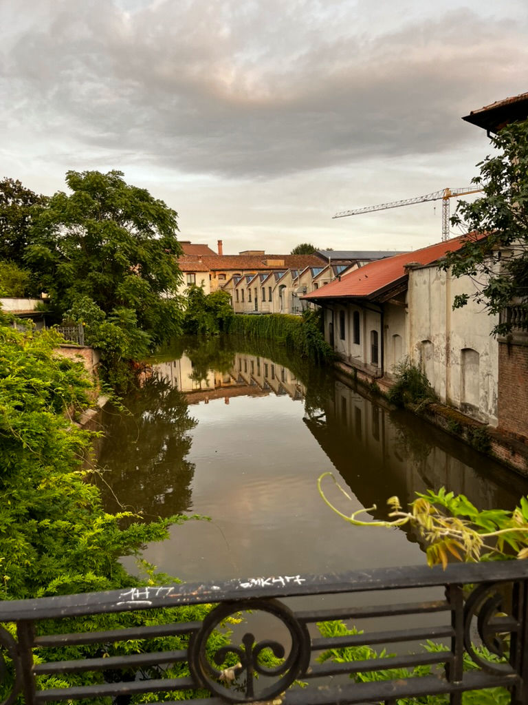 The small creek that runs through town!