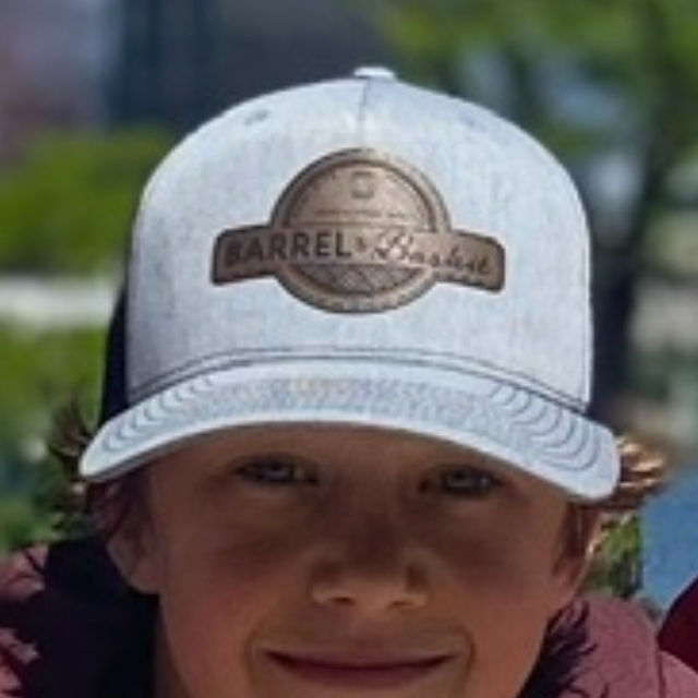 Barrel & Baskit Leather Patch Hat