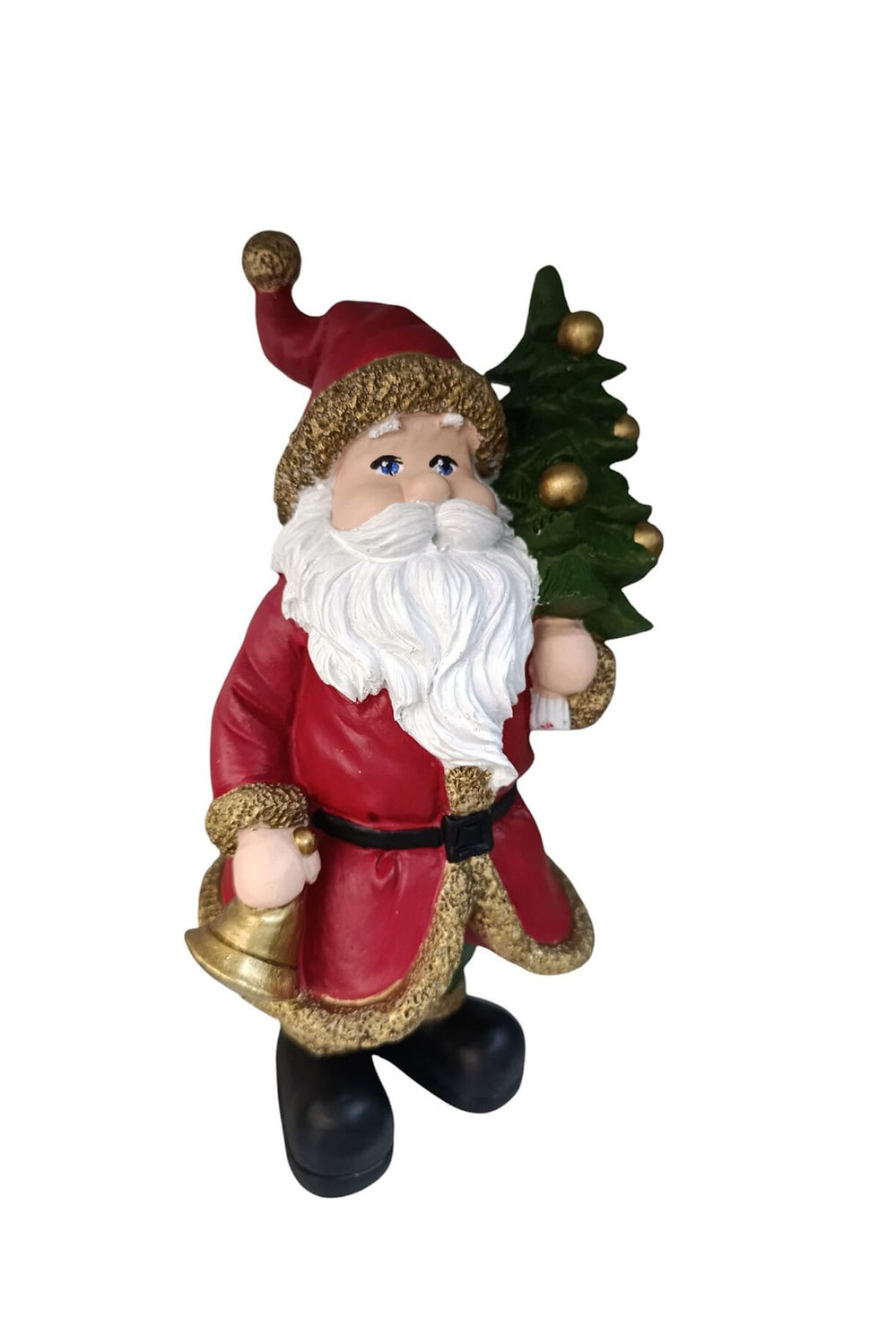 Küçük resim: Noel Baba Çam Ağaçlı Kırmızı Yeşil Biblo, Figür, Christmas