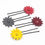 Thumbnail: SET OF 4 Paper flower hair pins, small flower girl hair pin