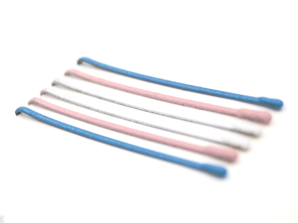 Thumbnail: Trans Flag Bobby Pins