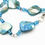 Thumbnail: Blue Abalone Shell Bead Bracelet