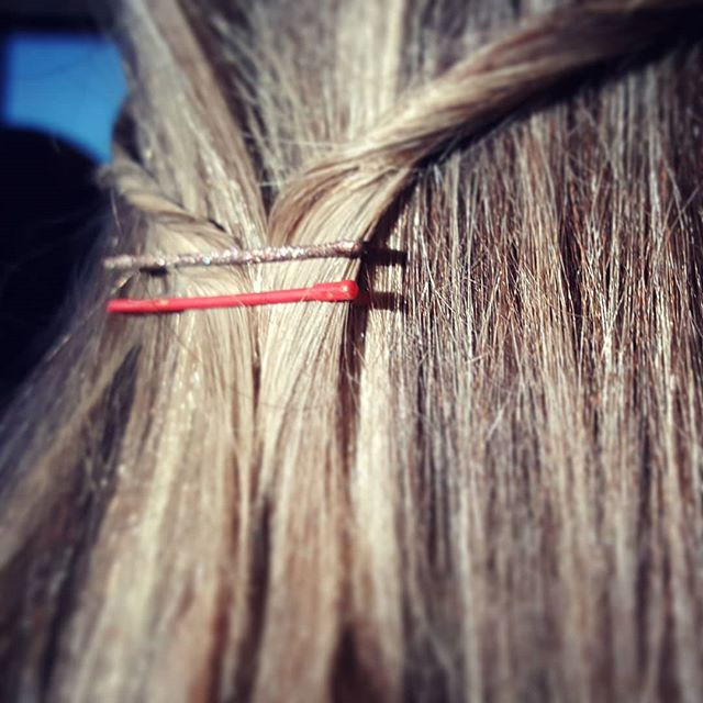Colorful bobby pins