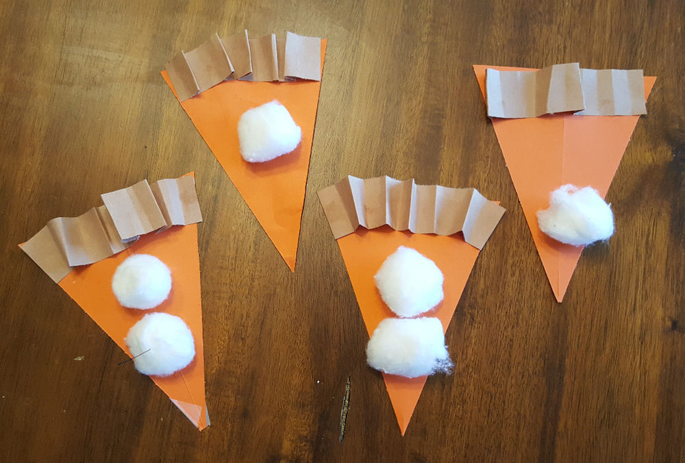 Paper Pumpkin Pie Project (Kids craft, fall craft idea)