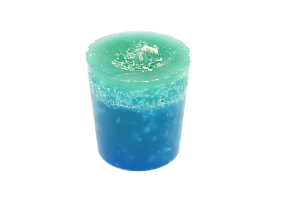 Thumbnail: Blue Green Ombre Votives